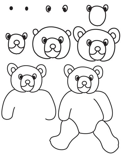 How do you draw a easy bear step by step? Free Teddy Bear Draw, Download Free Clip Art, Free Clip ...