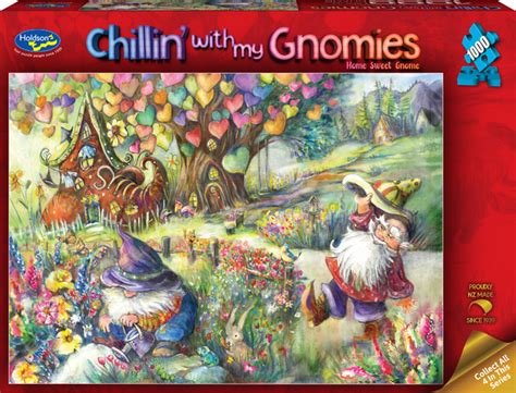 Chillin With My Gnomies Home Sweet Gnome Board Game At Mighty Ape Nz