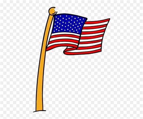 American Flag Pole Clipart Png Download 5619177 Pinclipart