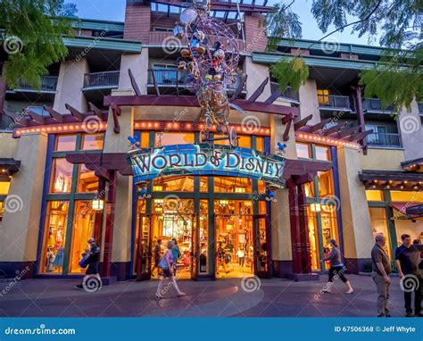 World Of Disney Store At Downtown Disney Editorial Stock Photo Image