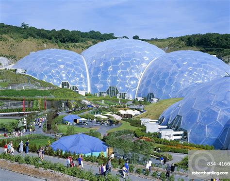 Eden Project St Austell Cornwall Stock Photo