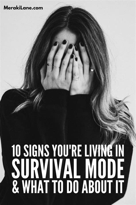 10 Signs Youre Living In Survival Mode And How To Get Out Of It