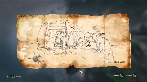 The Treasure Map And Their Location Assassin S Creed Black Flag