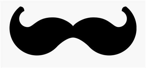 Curly Moustache Clipart Hipster Moustache Mustache