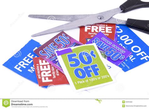 Clipping Coupons Stock Photography - Image: 6431222