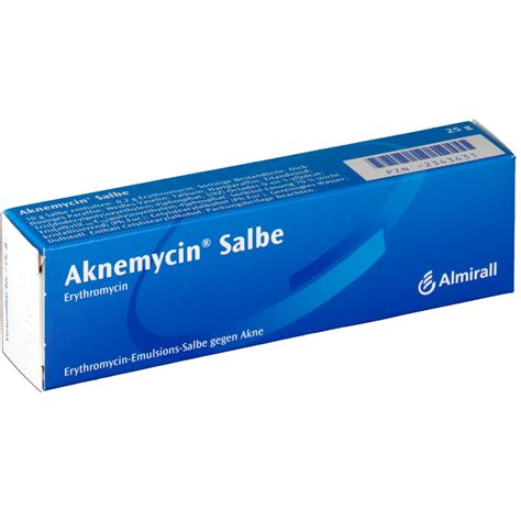 Aknemycin Erythromycin Instrucciones De Uso Dosis Composición