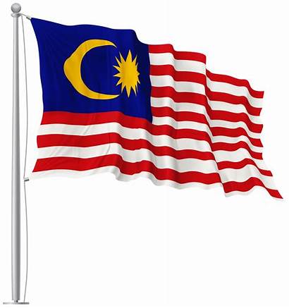 Malaysia Flag Waving National Flags Wallpapers Transparent