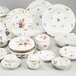 A Meissen porcelain part service, second half of the 19th century (65 ...