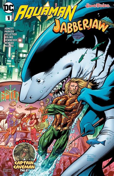 Aquamanjabberjaw Special 2018 1 Vfnm Paul Pelletier Cover Hanna
