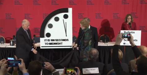 Doomsday Clock Moves 20 Seconds Close To Midnight