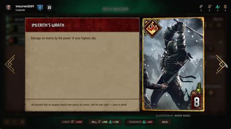 Gwent Homecoming Witcher Card Game All Monsters Premium Cards Youtube