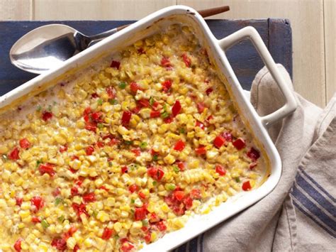 Recipe courtesy of ree drummond. Baked Creamed Corn With Red Bell Peppers and Jalapenos ...