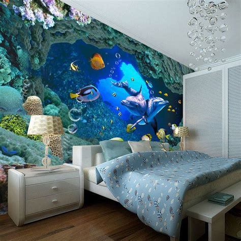 Check spelling or type a new query. 3D Underwater World Wallpaper Custom Wall Mural Ocean ...