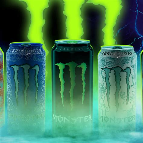 Relámpago avance Jugar juegos de computadora monster energy drink