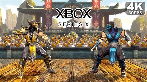 Mortal Kombat Xbox Series X Gameplay K Fps Youtube