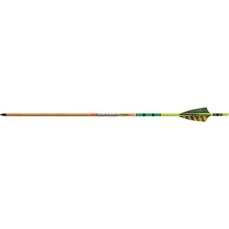 Black Eagle Instinct Traditional Arrows 005 350 Greenyellow Feathers