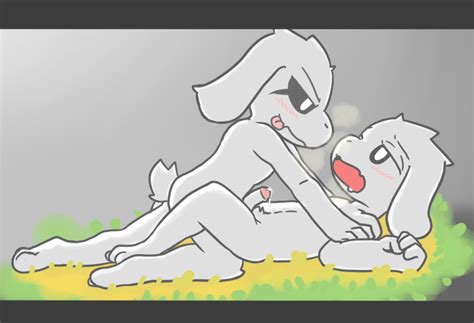 Rule 34 Asriel Dreemurr Blush Breath Caprine Duo Fur Goat Lying Male