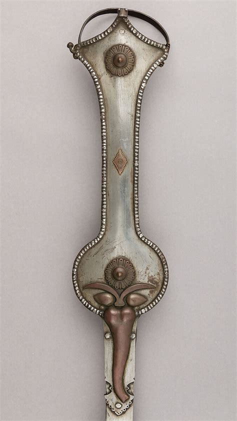 Gauntlet Sword Pata Indian South Indian The Metropolitan Museum