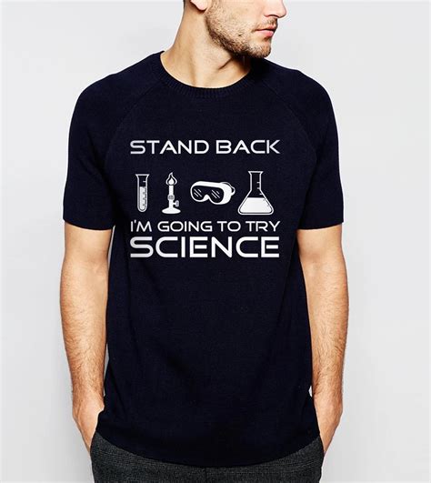 Funny T Shirts Im Going To Try Science 2018 Summer Men T Shirts 100