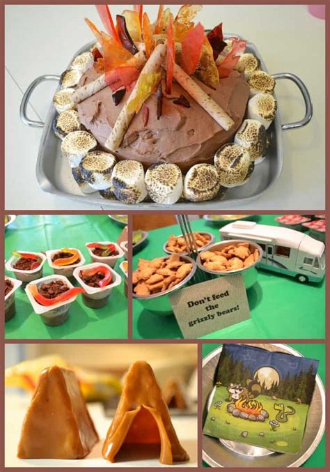 35 Famous Inspiration Camping Party Decorations Diy