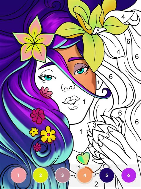 Paint By Number Coloring Game App For Iphone Free Download Paint By