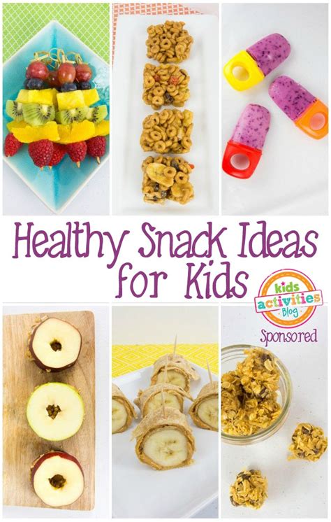 Celery with peanut butter and raisins, sometimes called ants on a log, is a fun way to get your child to eat a vegetable. HEALTHY SNACK IDEAS FOR KIDS - Kids Activities