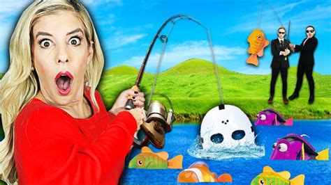Giant Gone Fishing Game In Real Life Found Game Master Clues In