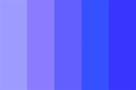 Periwinkle Blues Color Palette Blue Color Schemes Blue Colour