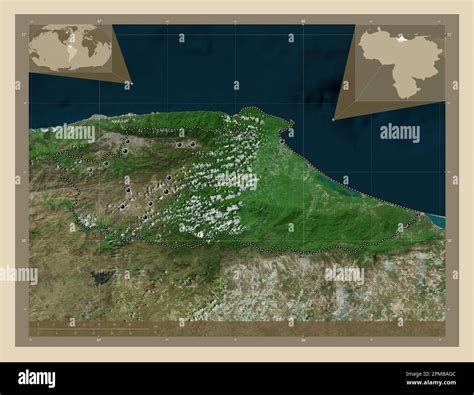 Miranda State Of Venezuela High Resolution Satellite Map Locations