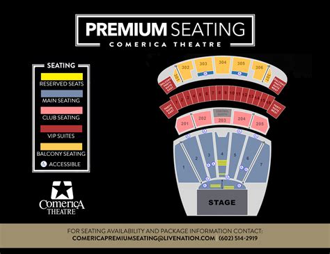 Comerica Seat Map