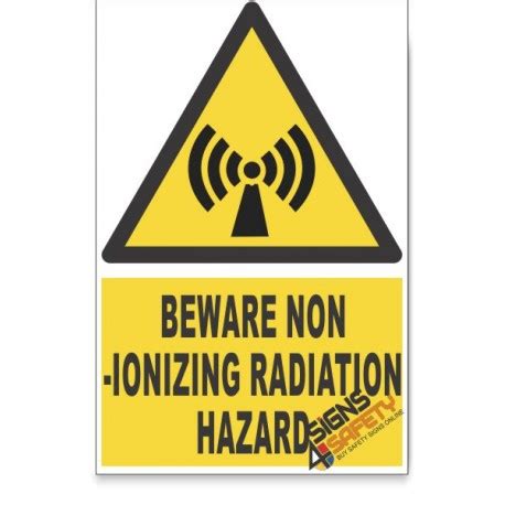 Nosa Sabs Non Ionizing Radiation Beware Hazard Descriptive Safety