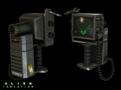 Artstation Alien Isolation Motion Tracker Jack Perry Alien