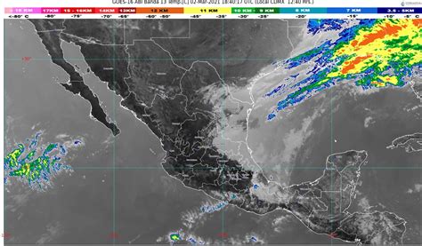 Datos Abiertos De México Imagen Satelital De Nubosidad
