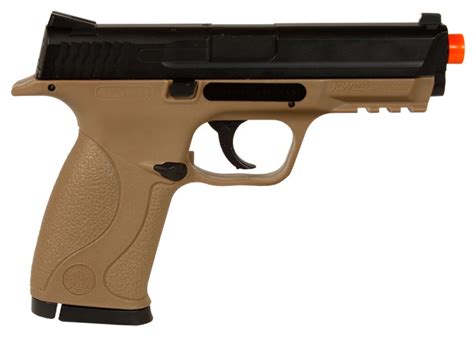 Smith And Wesson Mandp 40 Airsoft Pistol Dark Earth Brown Airgun Depot