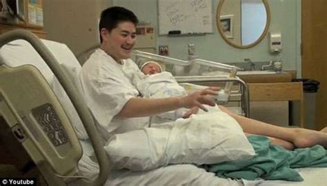 بالصور والفيديو صور اول رجل أمركي حامل في العالم كل يوم معلومة طبية