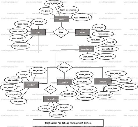 41 Er Diagram Of College Information System Tarraleeataa