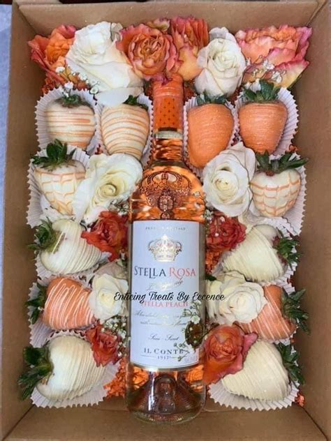Send sweet thoughts their way with chocolate delivery gifts and decadent. Stella Rose Peach in 2020 | Chocolate covered strawberries ...