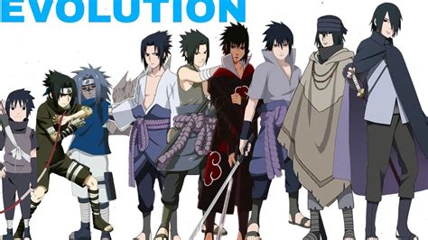 Naruto Evolution Of Characters Zona Naruto