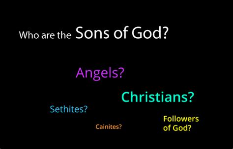 Who Were The Sons Of God Are They Angels Or People 2022