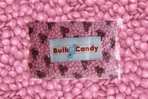 Bulk Pink Mandms 10lbs Snackerzinc