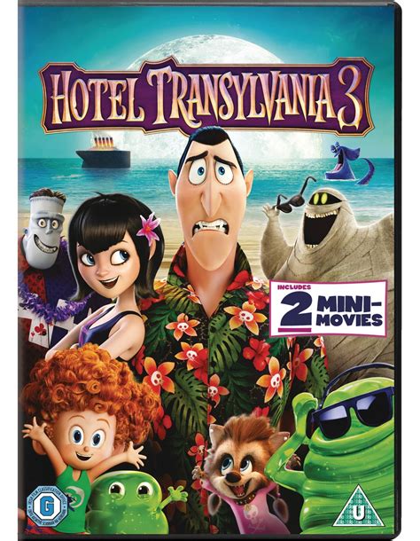 Kont drakula'nın sahibi olduğu, canavarlar ve ailelerinin insanların dünyasından uzak bir şekilde rahatça yaşadıkları hotel transilvanya'ya hoş geldiniz. Hotel Transylvania 3 | DVD | Free shipping over £20 | HMV ...