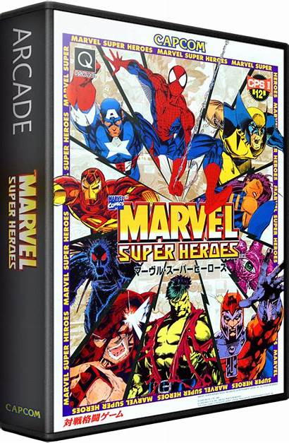 Marvel Heroes Super Games App Box 3d
