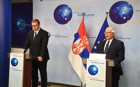 Eu Hopes Serbia Kosovo Resume Normalisation Talks On May 11 Borrell