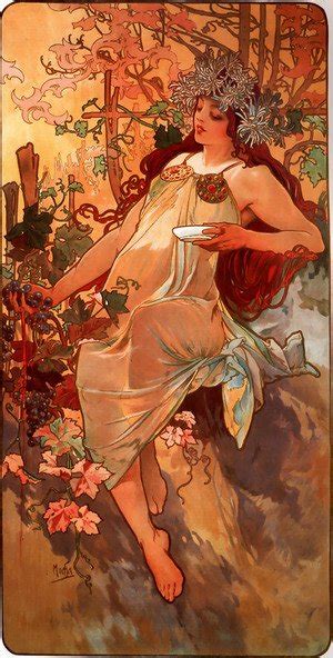 High Quality Reproductions Of Alphonse Maria Mucha Paintings