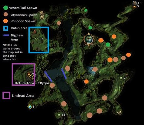 Spawn Points Of Jungle Of Chult Trophies Neverwinter