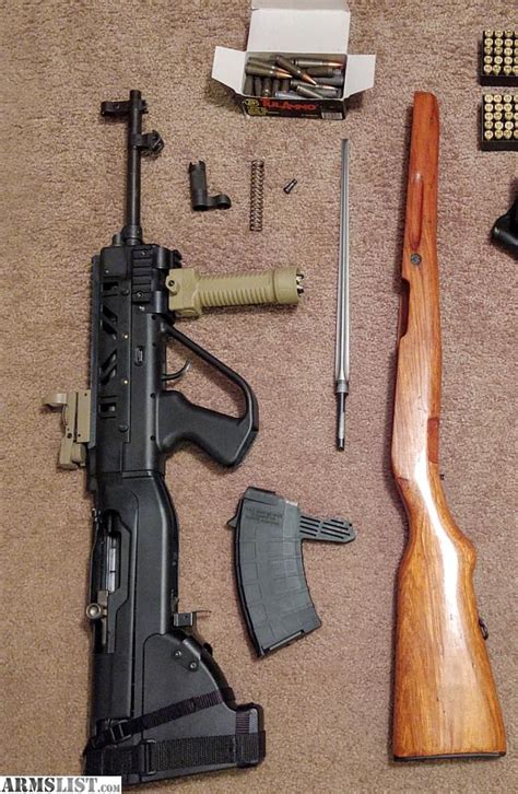 Armslist For Saletrade Sks W Sgw Bullpup Kit And Original Hardware