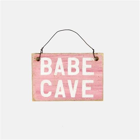 Dorm Signs Wooden Signs College Dorm Signs Dormify Babe Cave Babe Cave Sign Wood Doors