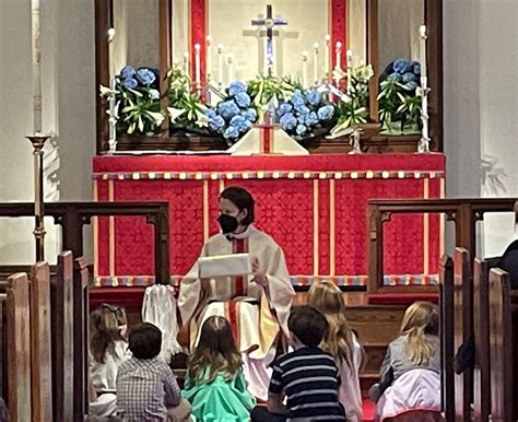 Easter Flowers St Michaels Episcopal Church