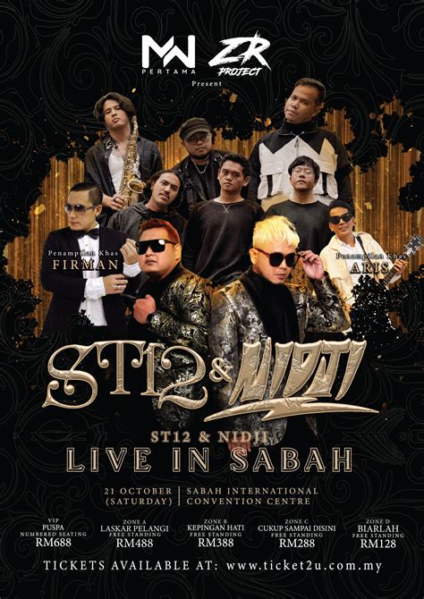 ST12 & NIDJI Live in Sabah | Ticket2u