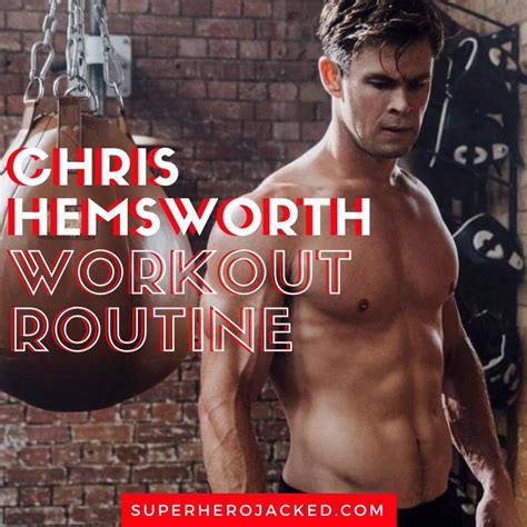 Chris Hemsworth Workout Routine And Diet Train Like Thor Chris